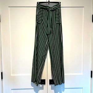 Striped Wide Leg Pants